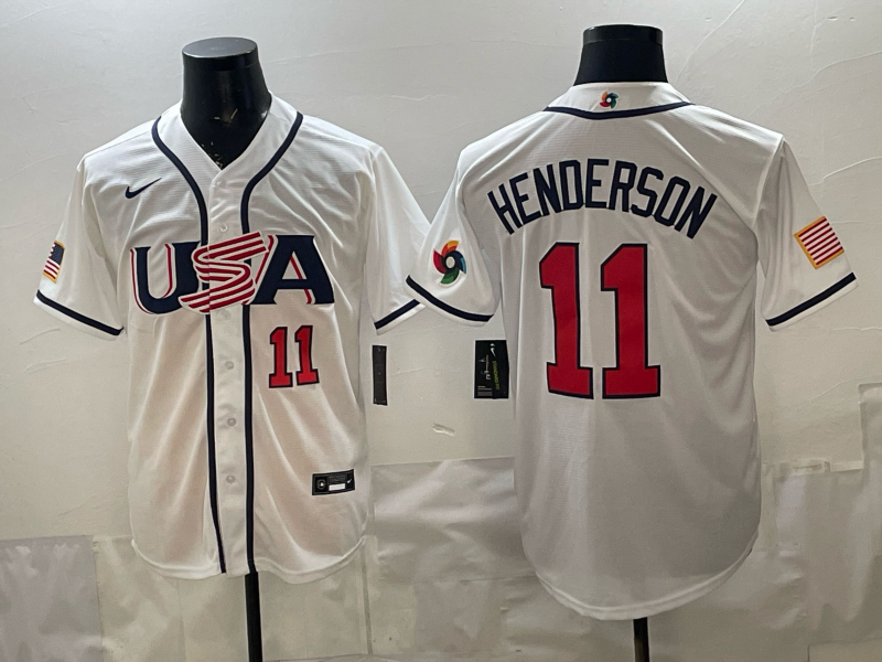 Men 2026 World cup white MLB Nike jersey 001010